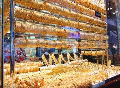El souk de oro de Dubai