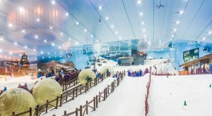 SKI Dubai, la pista de esquí en Dubái