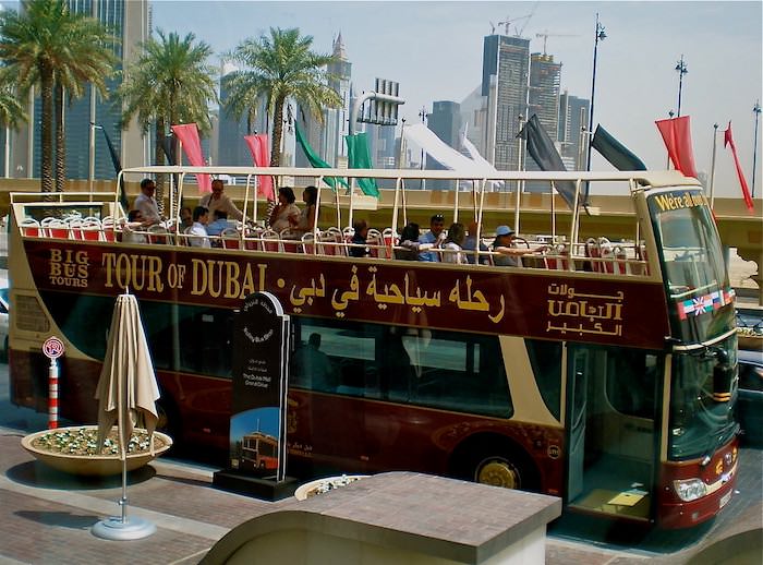 Bus hop-on hop-off en Dubái