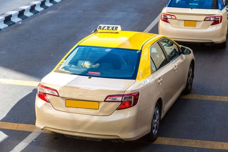 Taxi en Dubái