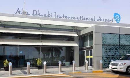 El aeropuerto de Abu Dabi