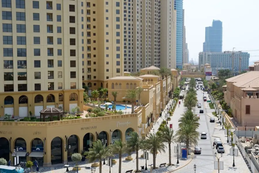 The Walk en Jumeirah Beach Residence, Dubái