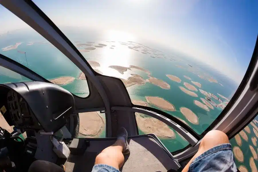 ¿Cuánto cuesta un tour en helicóptero por Dubai? Los precios salen desde los €160