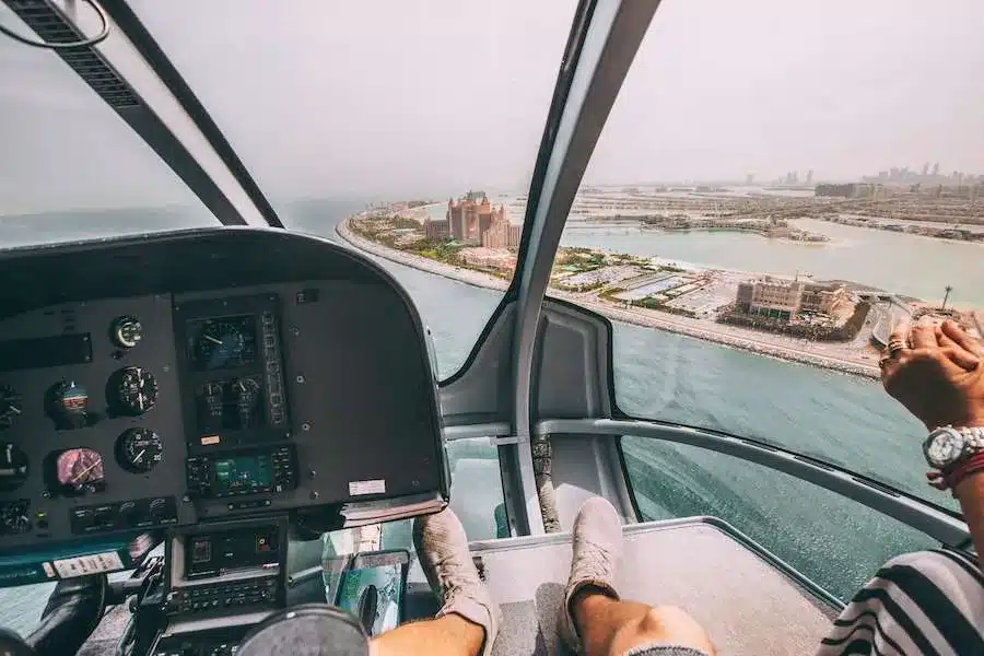 Los mejores tours en helicoptero a Dubái