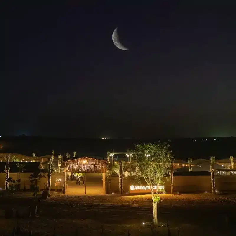 Fin de año en el desierto de Dubai